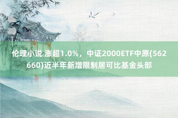 伦理小说 涨超1.0%，中证2000ETF中原(562660)近半年新增限制居可比基金头部